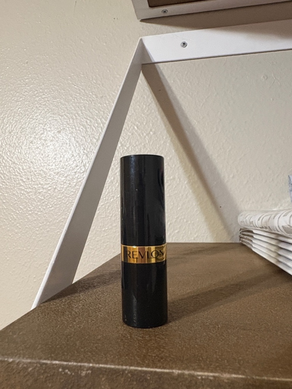 Revlon Black and Gold Lipstick Tube